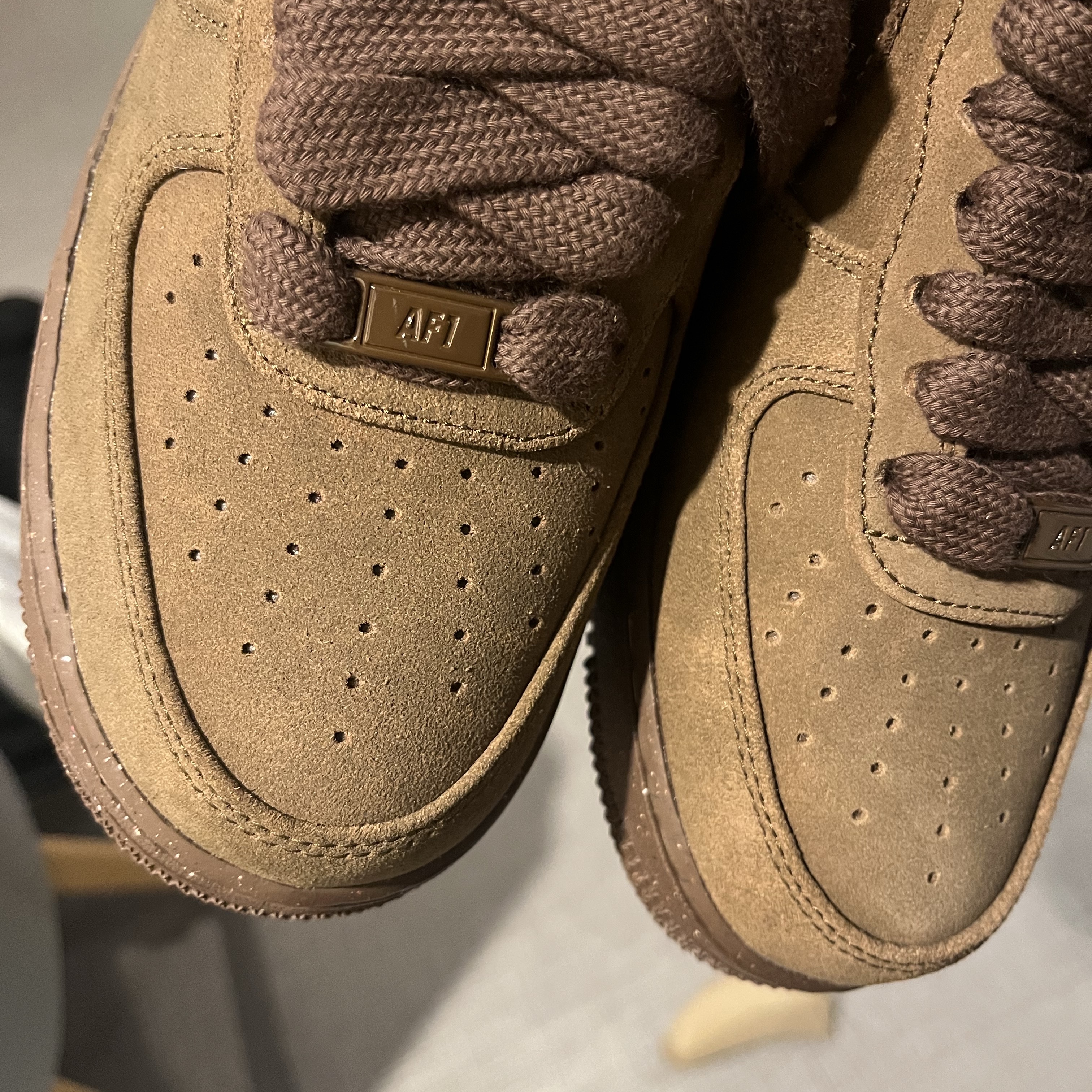 (W) Nike Air Force 1 '07 Cacao Wow 착용 스타일 - 3