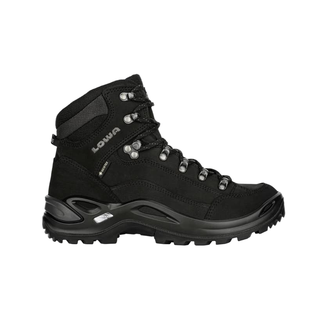 (W) 로바 레니게이드 고어텍스 미드 딥 블랙((W) Lowa Renegade GTX Mid Deep Black)