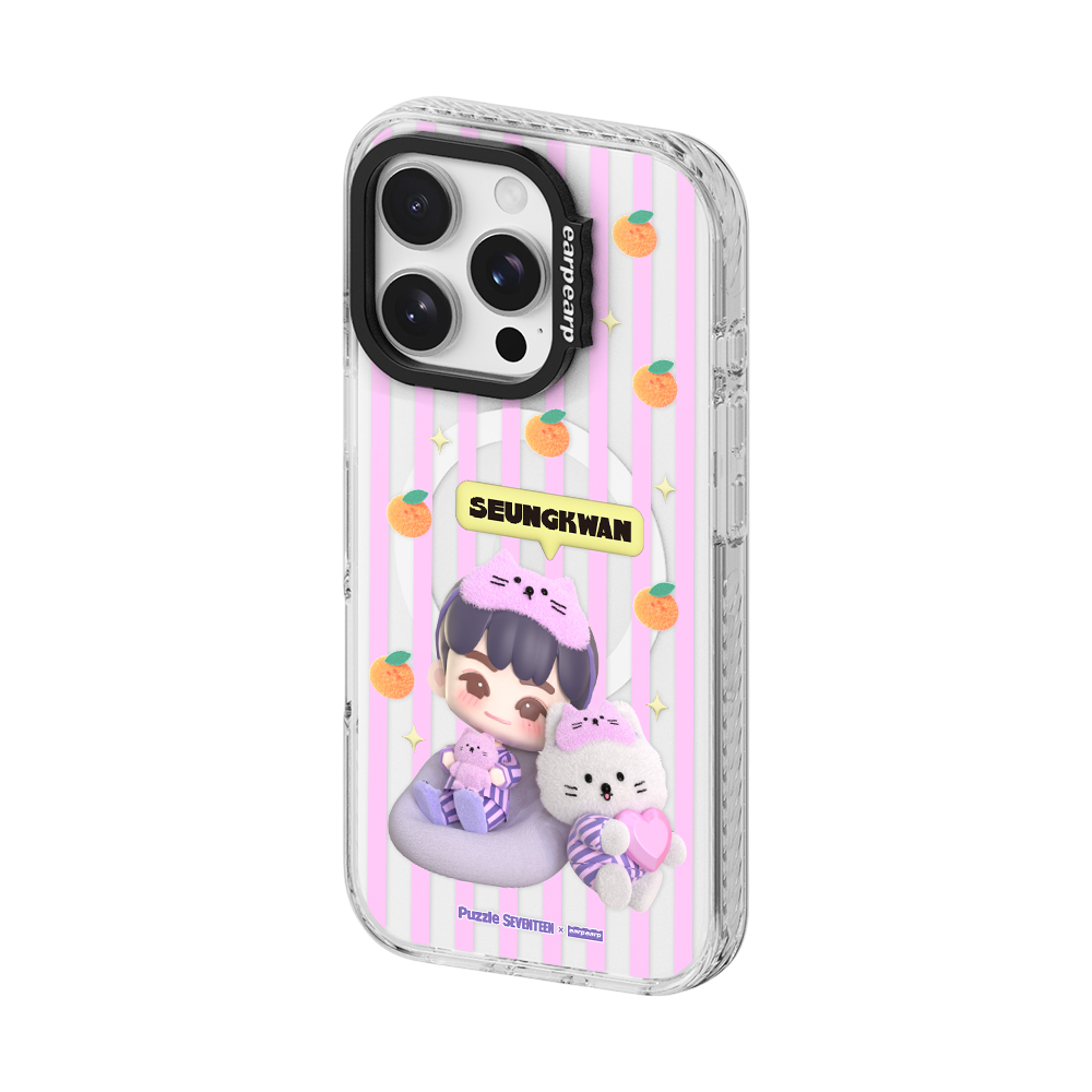 E2512_0189 [Puzzle SEVENTEEN X EARP EARP] Magsafe Wave Label+ Clear (SEUNGKWAN)