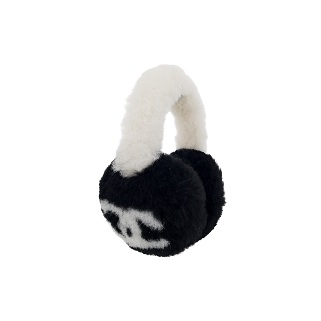 샤넬 25N 코코네쥬 이어머프 블랙/에크루(5ET2157)(Chanel 25N Coco Neige Ear Muffs Black/Ecru (5ET2157)) - 1