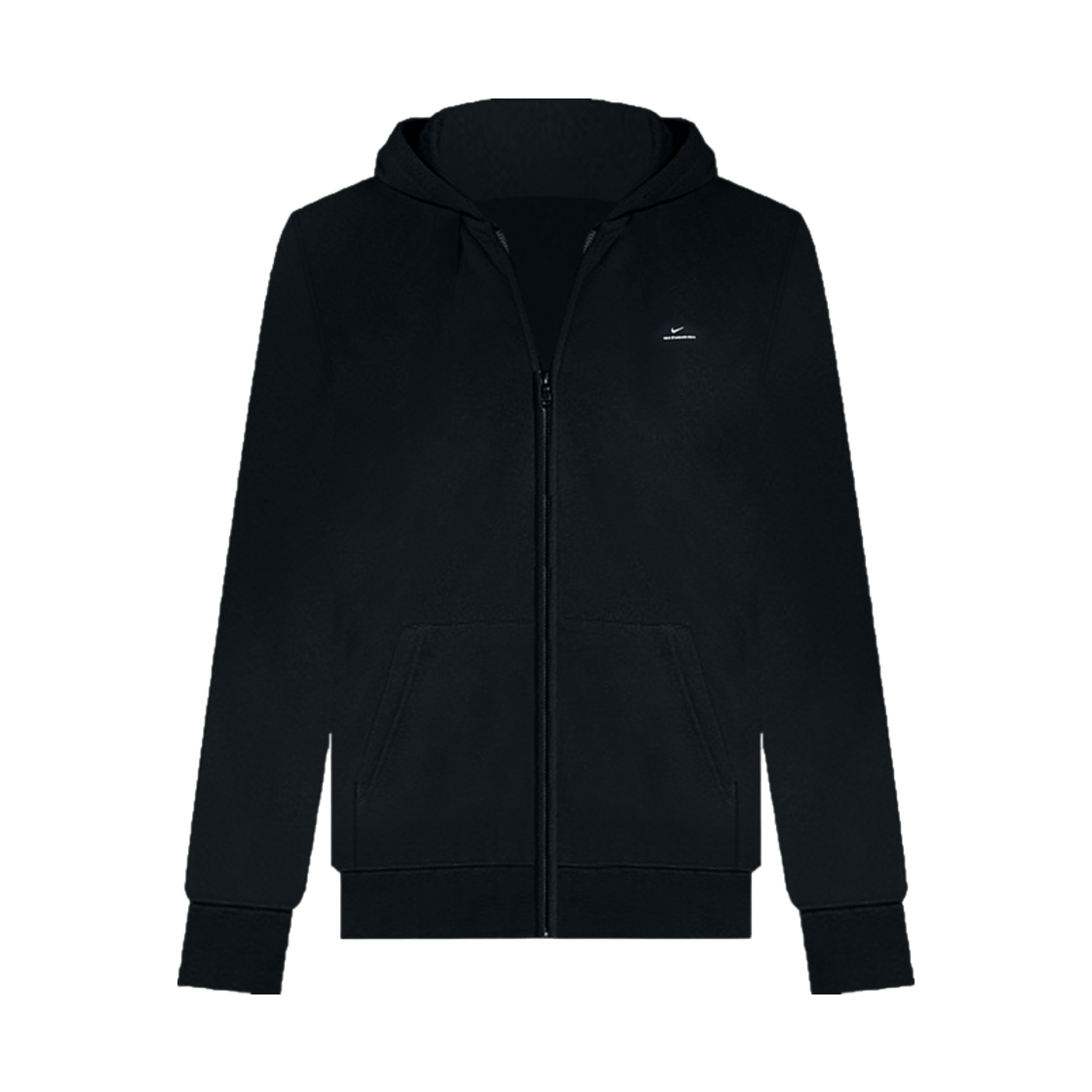 나이키 스탠다드 이슈 써마핏 풀집 베스킷볼 후드 블랙 페일 아이보리 - 아시아(Nike Standard Issue Therma-Fit Full-Zip Basketball Hoodie Black Pale Ivory - Asia) - 1