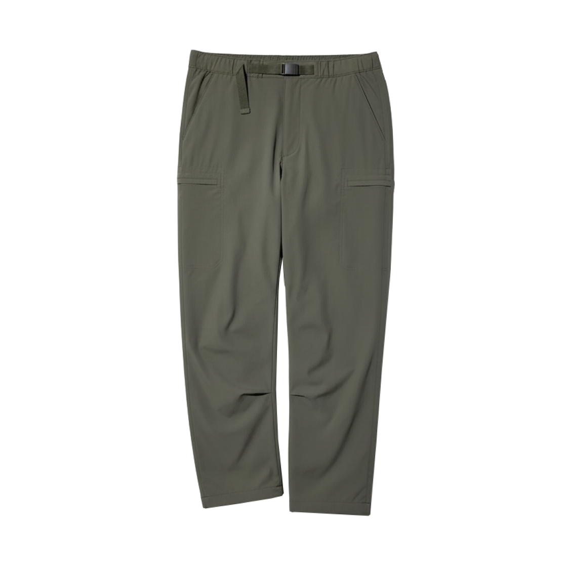 479376-57 Uniqlo Warm Easy Pants Tall Olive - JP