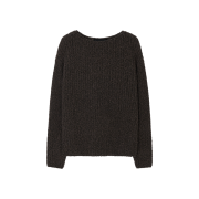 GBH APPAREL Boatneck Loose Fit Knit / Brown