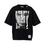 Maison Mihara Yasuhiro x Masses Face Print T-shirt Black