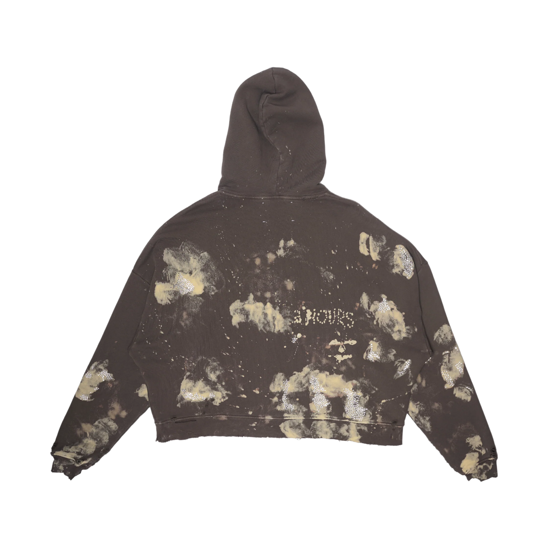 팔리 할리우드 빈 아메스 집 후드 스웨트셔츠 브라운(Paly Hollywood Been Amess Zip Hooded Sweatshirt Brown) - 2