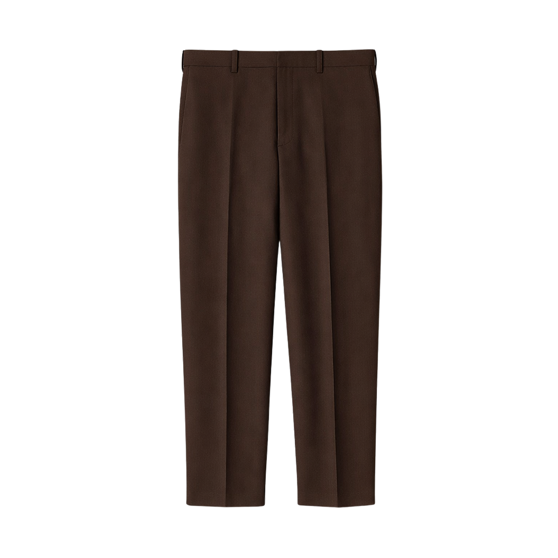 유니클로 스마트 앵클 팬츠 다크 브라운 - JP(Uniqlo Smart Ankle Pants Dark Brown - JP) - 1