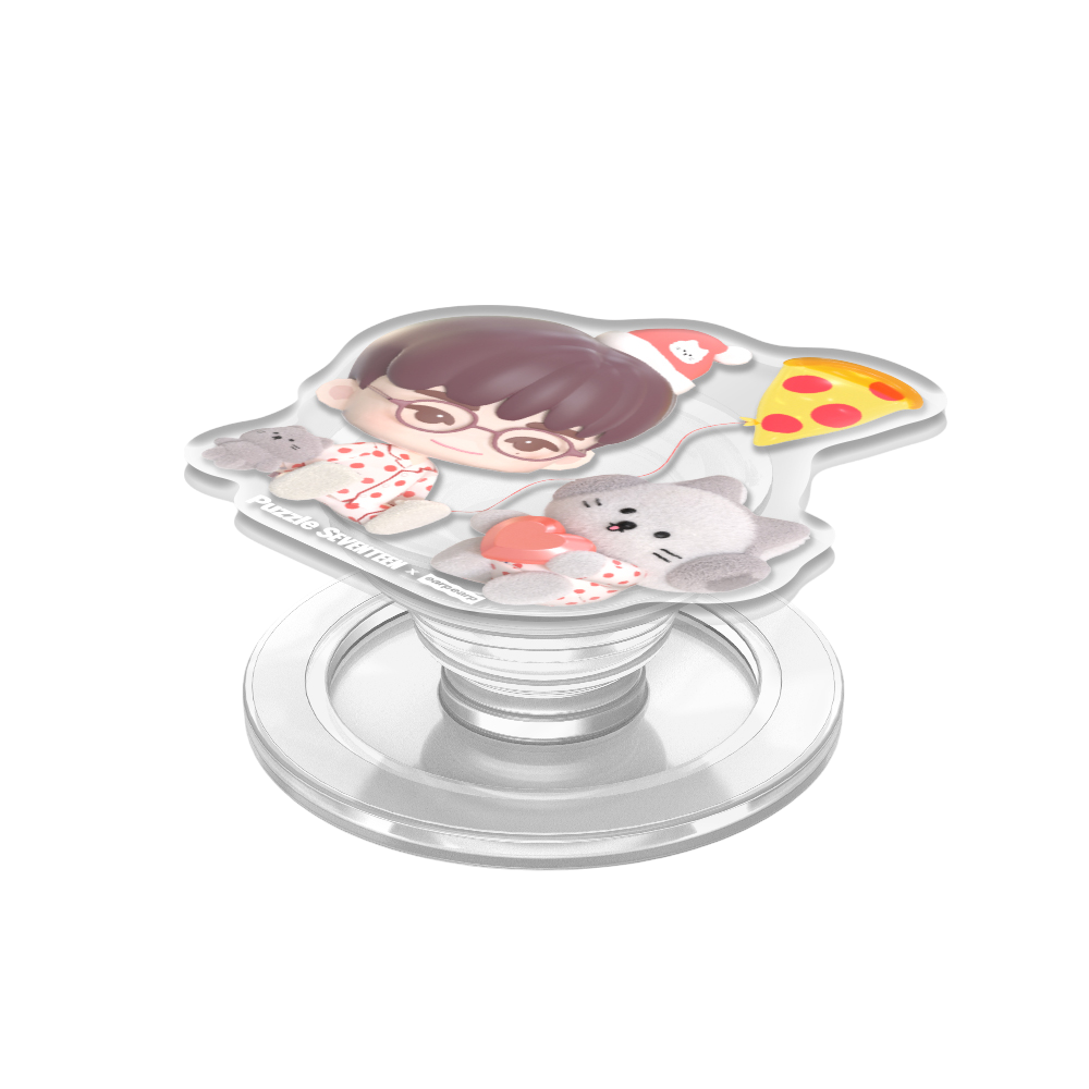 [퍼즐 세븐틴 X 어프어프] 맥세이프 아크릴스마트톡 (디케이)([Puzzle SEVENTEEN X EARPEARP] Magsafe Acrylic Smart Tok (DK)) - 4