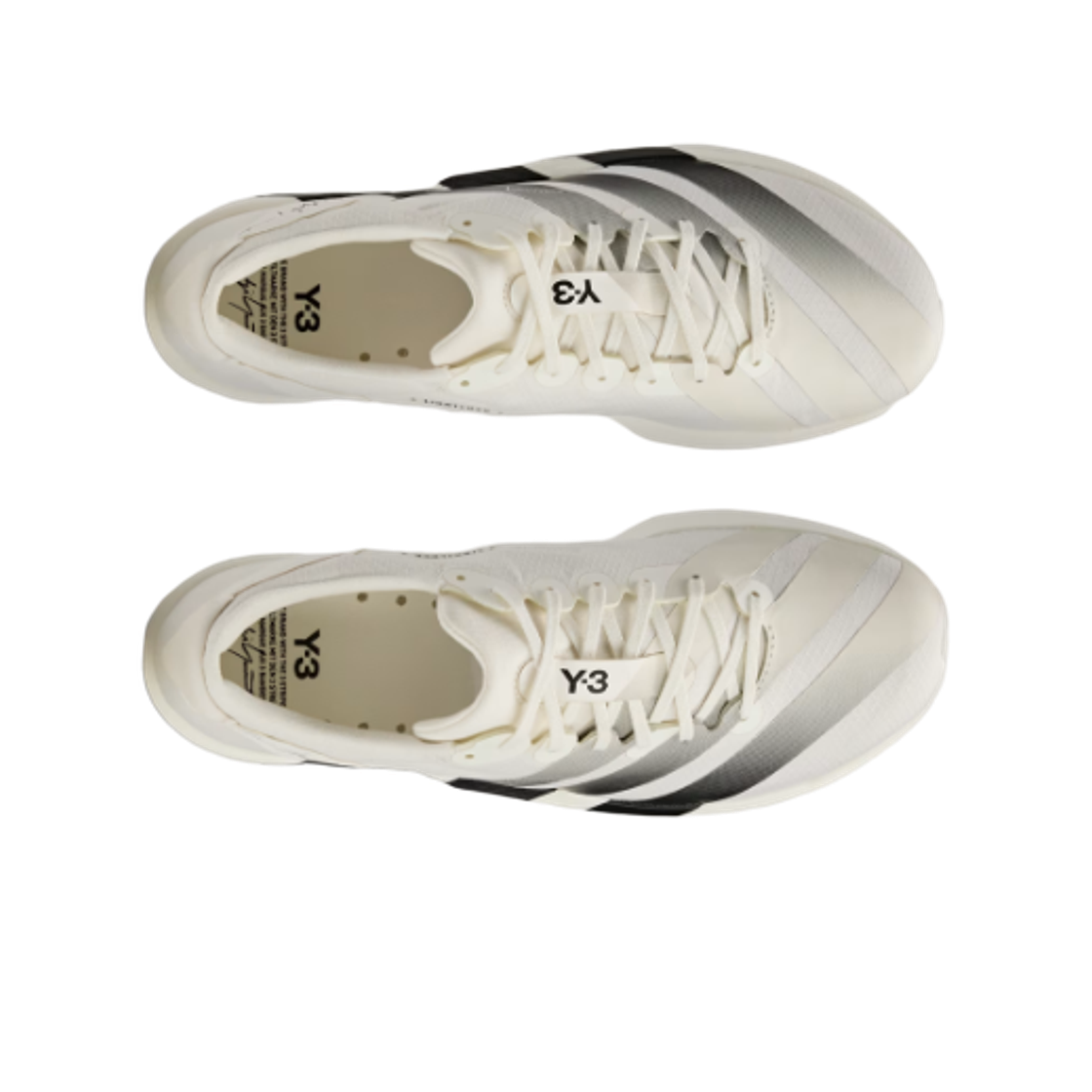 Y-3 x 요지 야마모토 아디오스 9 오프 화이트 블랙(Y-3 x Yohji Yamamoto Adios 9 Off White Black) - 2