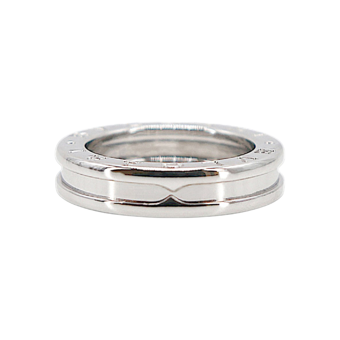 불가리 비제로원 1밴드 링 화이트골드 47호(Bulgari B.Zero1 1-Band Ring in White Gold, Size 47)