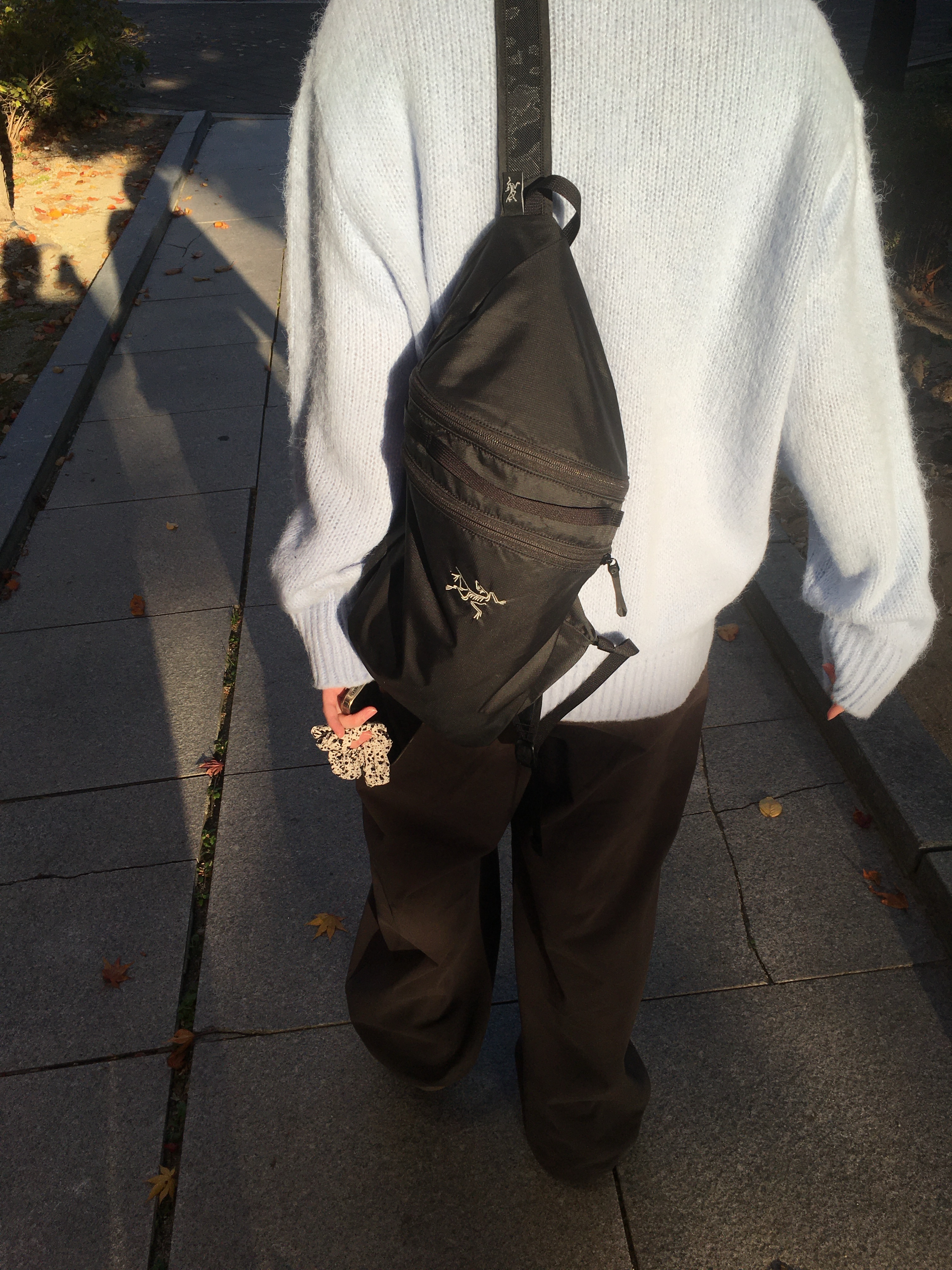 Arc'teryx Heliad 15 Backpack Black, (W) Adidas Originals Japan Cream White Preloved Ruby 착용 스타일 - 1