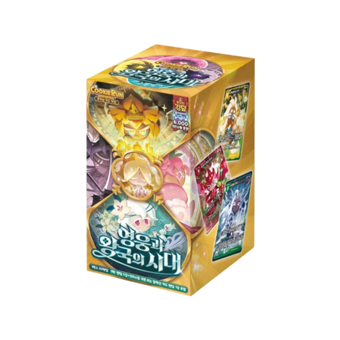 쿠키런 TCG 쿠키런 브레이버스 카드 게임 부스터 팩 영웅과 왕국의 시대 (30팩/한글판)(Cookie Run TCG Cookie Run Braverse Card Game Booster Pack Age of Heroes and Kingdoms (Pack of 30/Korean Ver.)) - 1