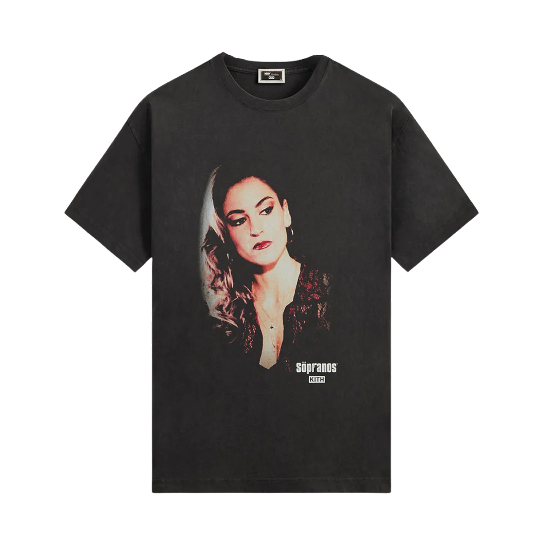 키스 x 더 소프라노스 아드리아나 비네트 빈티지 티셔츠 블랙(Kith x The Sopranos Adriana Vignette Vintage T-Shirt Black) - 1
