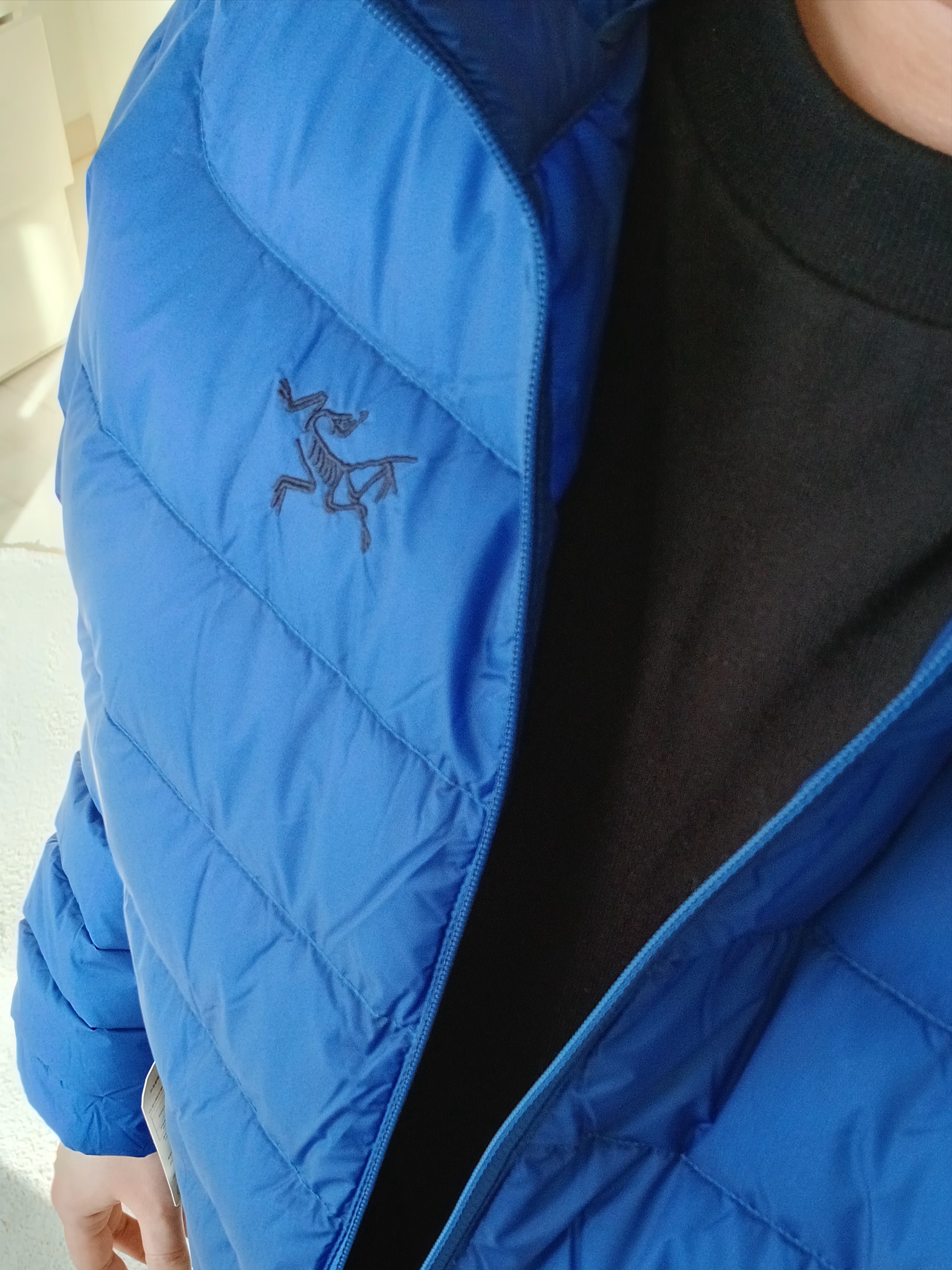 Arc'teryx Small Bird Cap Black, Arc'teryx Kragg Cotton Heatmap LS T-Shirt Black 착용 스타일 - 3