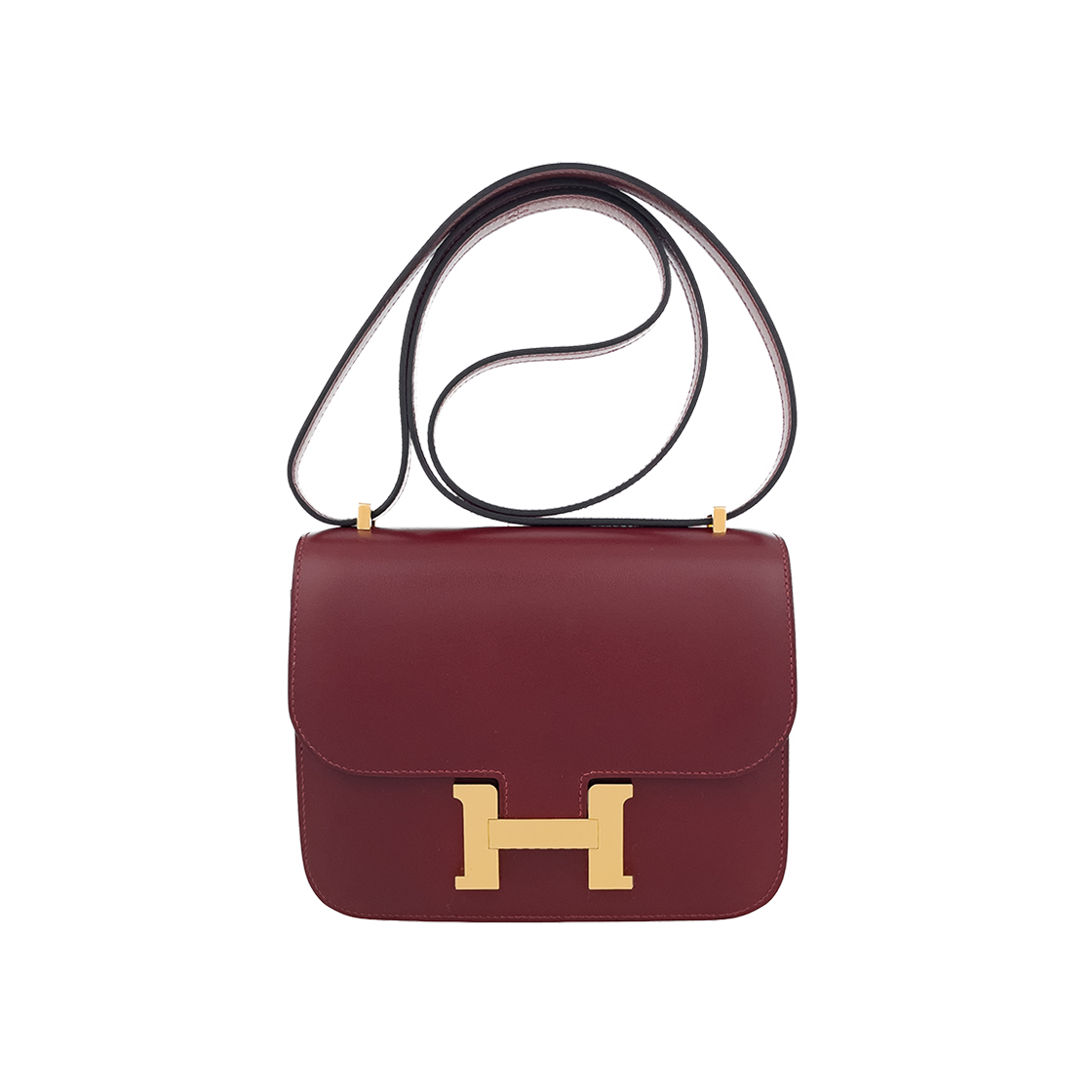 ITKVD98WC6CP Hermes Constance TPM Rouge Ash with Gold Hardware (5HB0672)