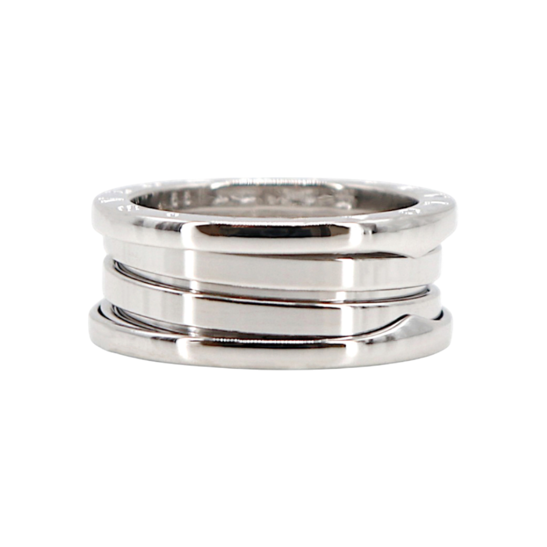 불가리 비제로원 3밴드 링 화이트골드 56호 346583(Bulgari B.Zero1 3-Band Ring in White Gold, Size 56, 346583)