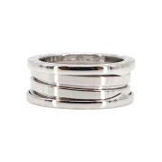 Bulgari B.Zero1 3-Band Ring in White Gold, Size 56, 346583