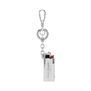 Maison Margiela Metal Lighter Case Charm Silver