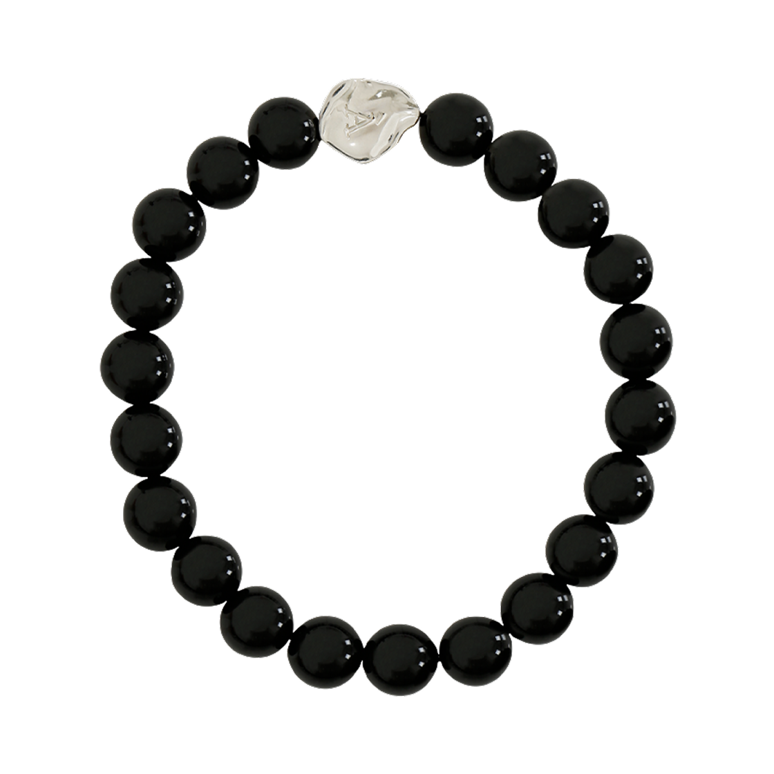 - Aviemuah Onyx Bracelet Black