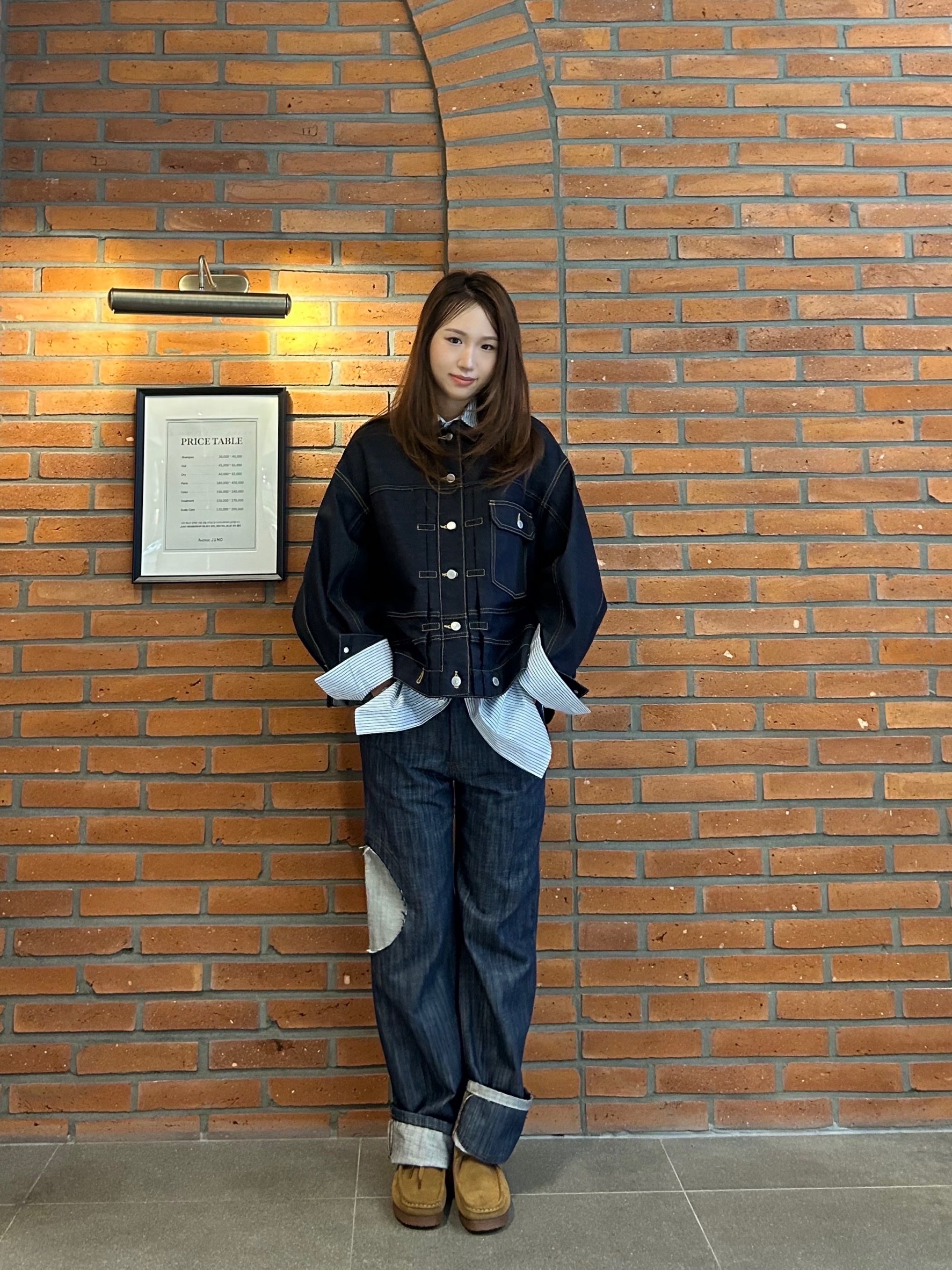 Clarks Wallabee Cola Cola - 25FW 착용 스타일 - 4