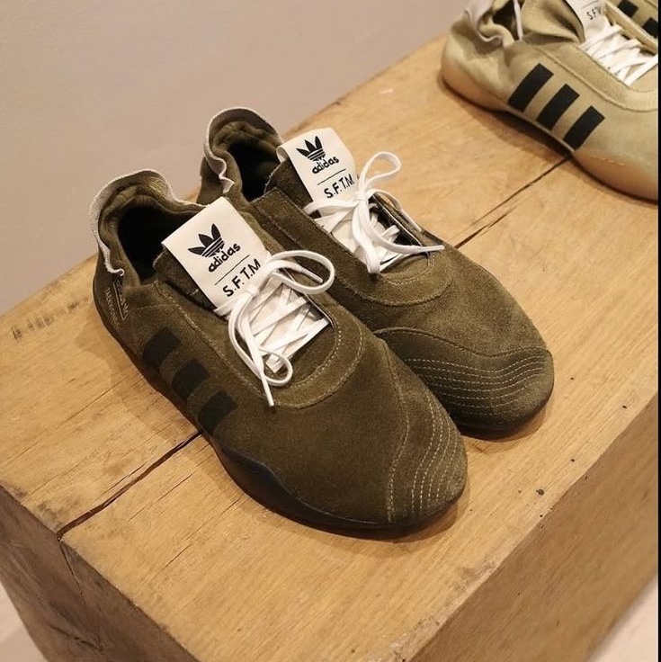 (W) Adidas x Song for the Mute Taekwondo Mei Olive Core Black 착용 스타일