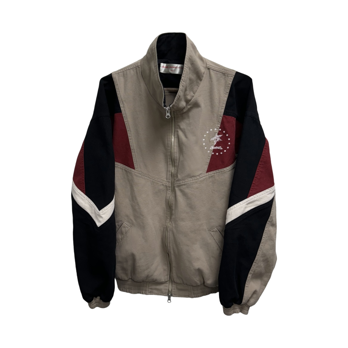 아오이로 옥스포드 샌드 플레임 워시드 자켓 베이지(Aoiro Oxford Sand Flame Washed Jacket Beige)