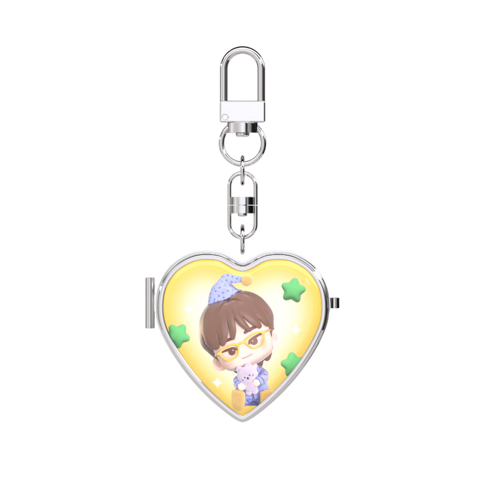 [퍼즐 세븐틴 X 어프어프] 거울 키링 (디 에잇)([Puzzle SEVENTEEN X EARPEARP] Mirror Key Chain (THE 8))