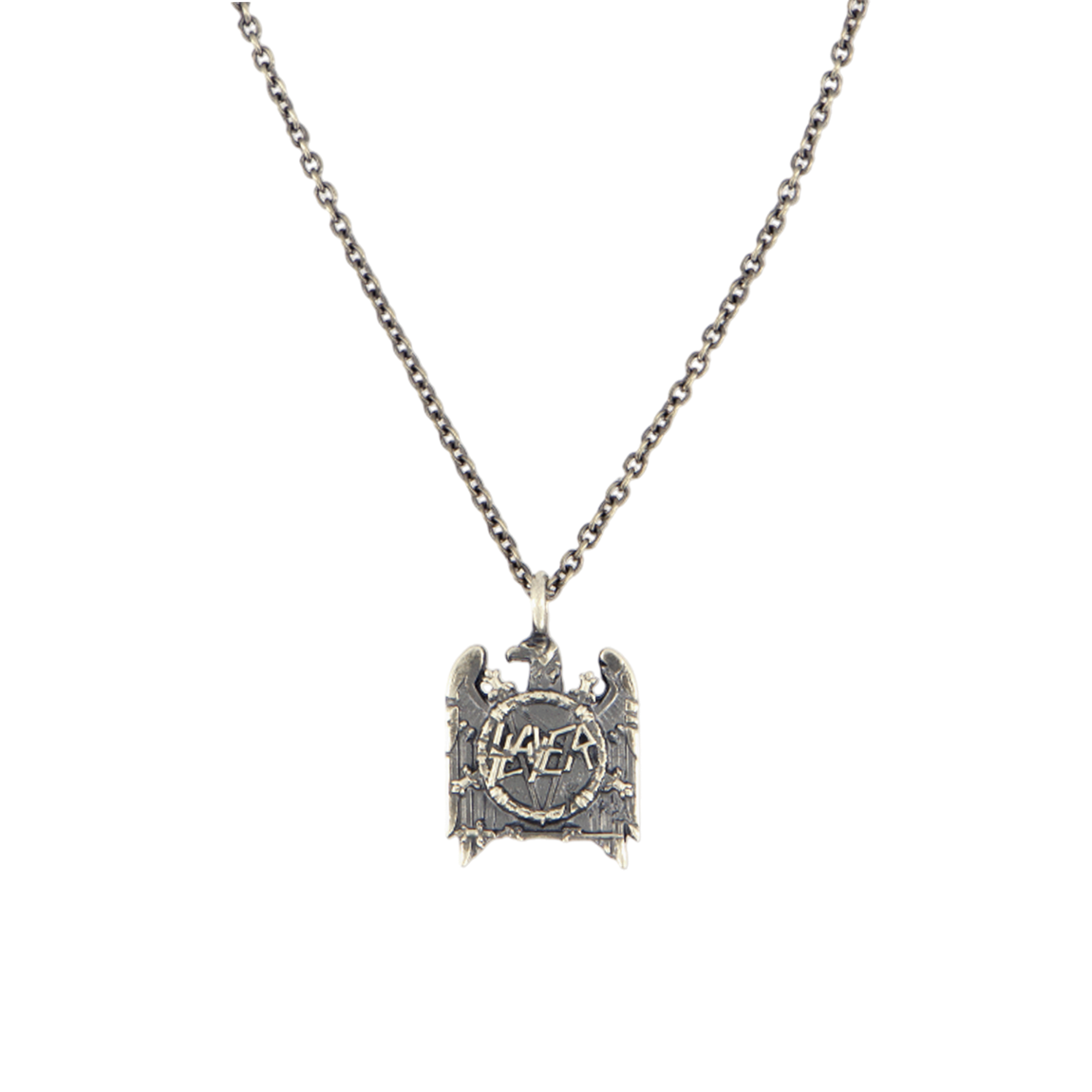 슬레이어 언더마이카 925 실버 이글 펜던트 네크리스 앤틱 실버(SLAYER Undermycar 925 Silver Eagle Pendant Necklace Antique Silver)