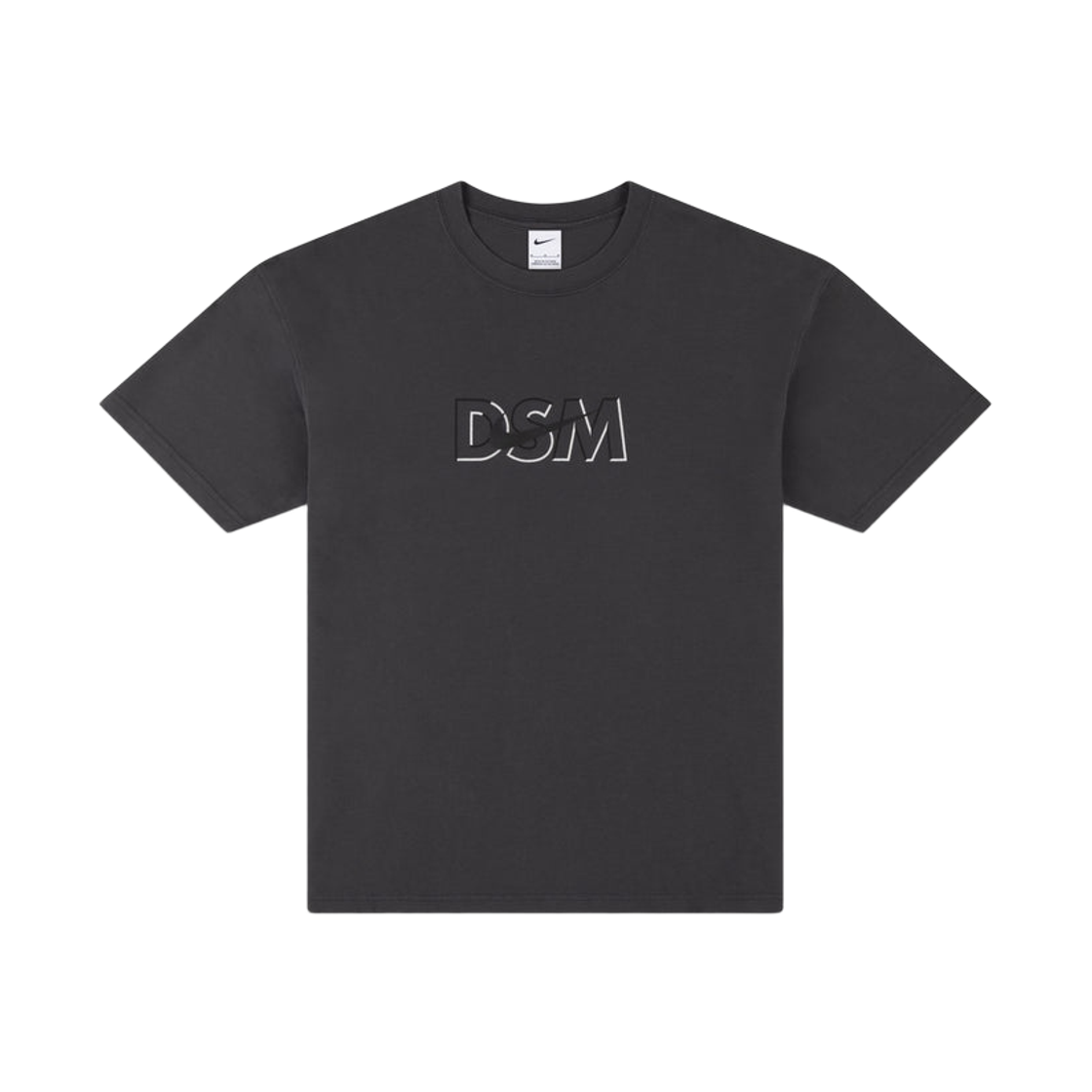 IQ0893-060 Nike x DSM Vintage T-Shirt Anthracite (IQ0893-060)