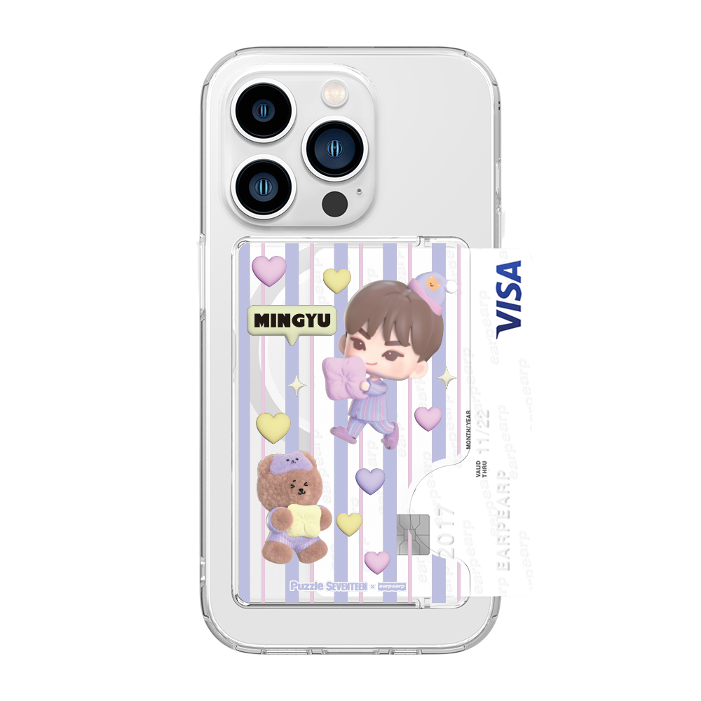 [퍼즐 세븐틴 X 어프어프] 맥세이프 카드지갑 (민규)([Puzzle SEVENTEEN X EARPEARP] MagSafe Card Wallet (MINGYU)) - 4