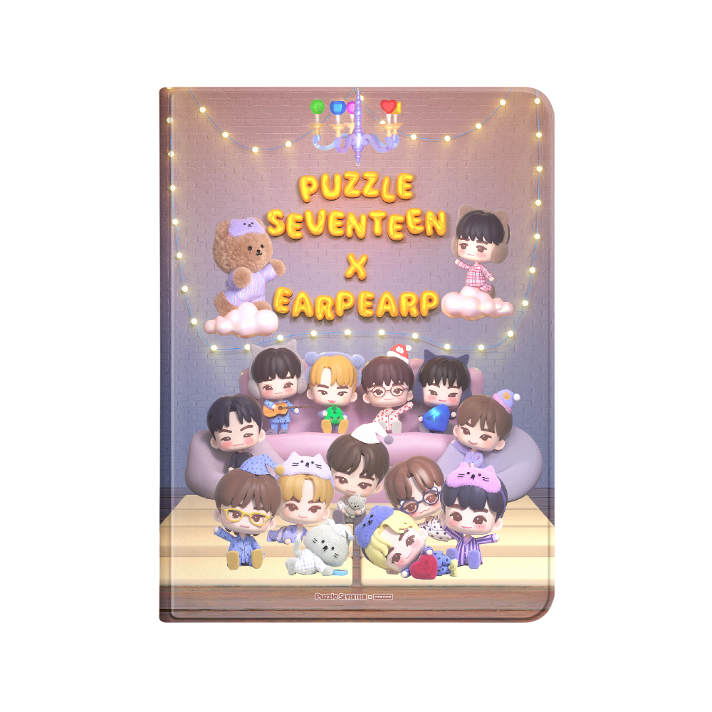 E2512_0172 [Puzzle SEVENTEEN X EARP EARP] iPad COVER (PAJAMA PARTY)