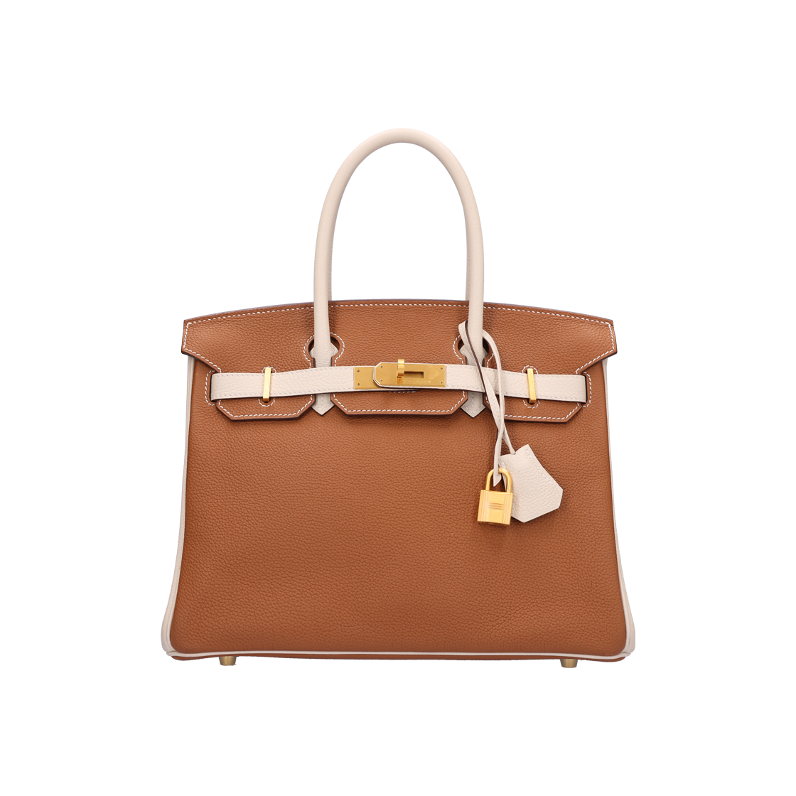 ITAPS2UVAACT Hermes Birkin 30 Bag Togo Gold with Y Stamp