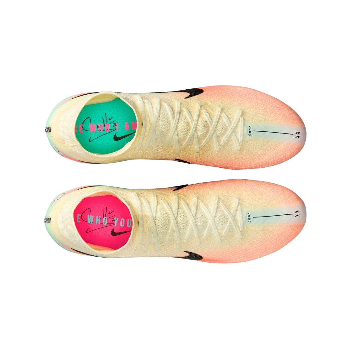 나이키 x 샘 커 줌 머큐리얼 슈퍼플라이 10 엘리트 FG 페일 아이보리 블랙(Nike x Sam Kerr Zoom Mercury Superfly 10 Elite FG Pale Ivory Black) - 2