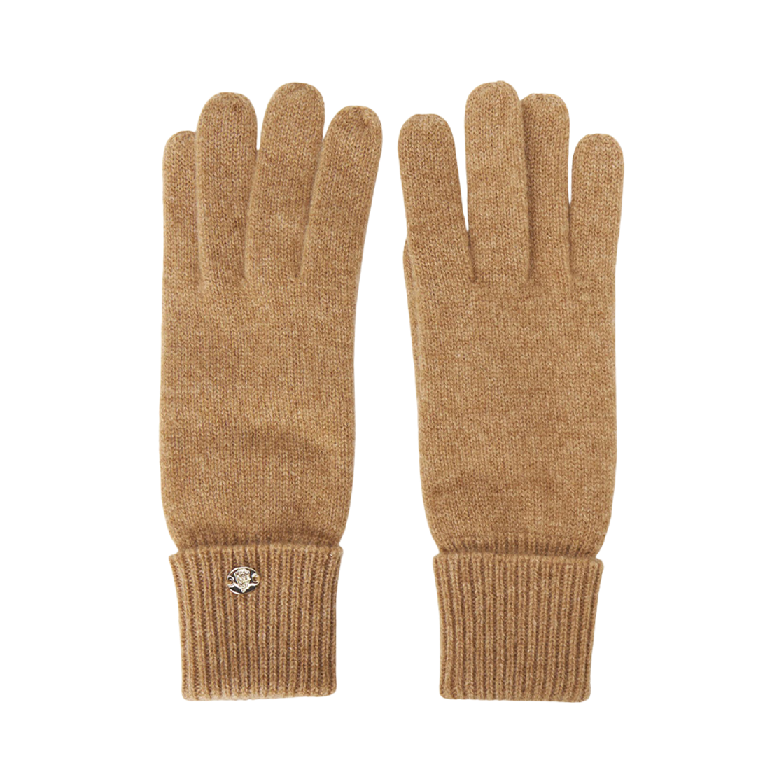 GLV52145 (W) Helen Kaminski Blaire Cashmere Gloves Camel