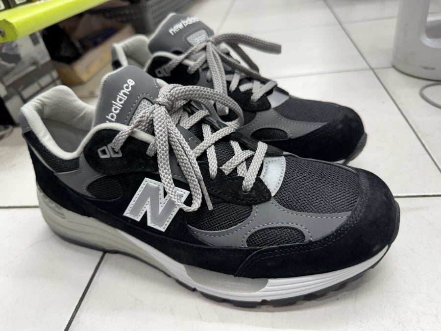 New Balance 992 Made in USA Core Black Grey 착용 스타일