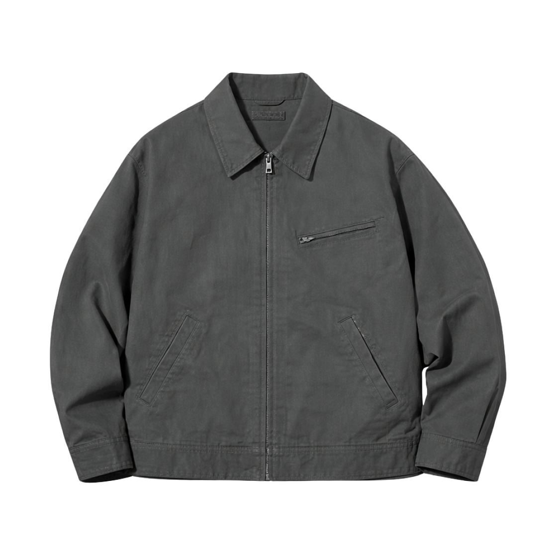 유니클로 집업 블루종 다크 그레이 - JP(Uniqlo Zip-Up Blouson Dark Gray - JP) - 1