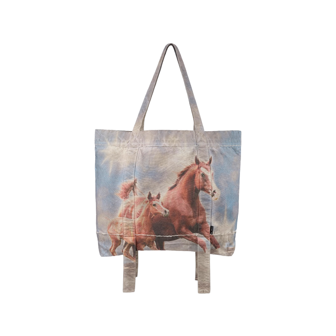 오픈 Yy 적토마 그래픽 토트백 멀티(Open Yy Jeoktoma Graphic Tote Bag Multi)