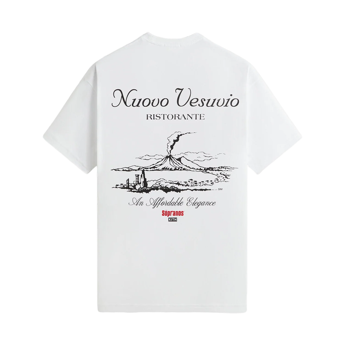 키스 x 더 소프라노스 누오보 베수비오 빈티지 티셔츠 화이트(Kith x The Sopranos Nuovo Vesuvio Vintage T-Shirt White) - 2