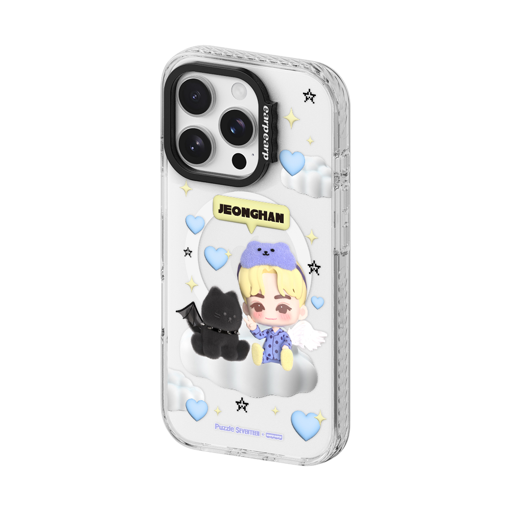 E2512_0180 [Puzzle SEVENTEEN X EARP EARP] Magsafe Wave Label+ Clear (JEONGHAN)
