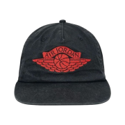 Jordan Pro Rare Air Unstructured Hat Black Chile Red