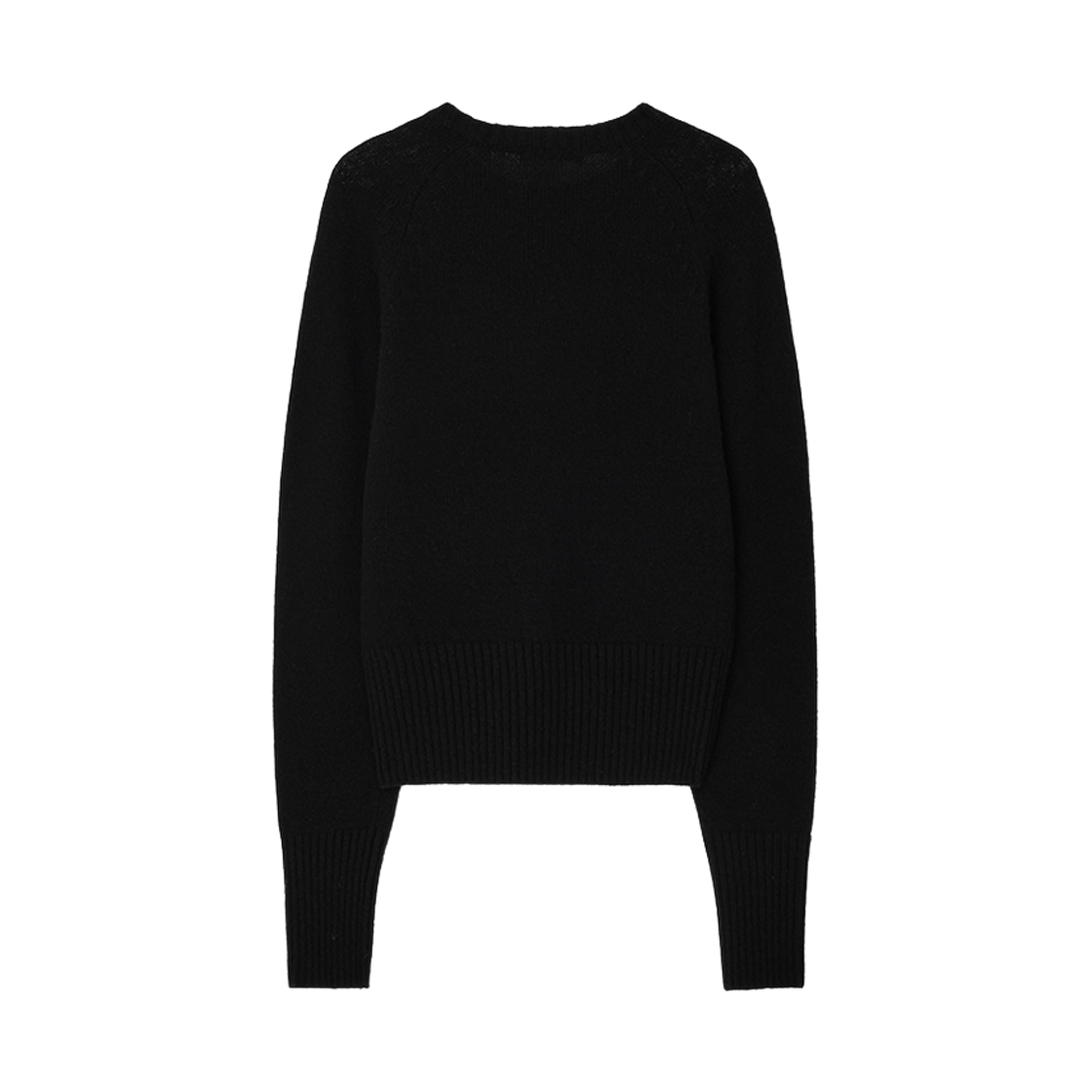 지비에이치 어페럴 울 크루 넥 니트 / 블랙(GBH APPAREL Wool Crew Neck Knit / Black) - 2