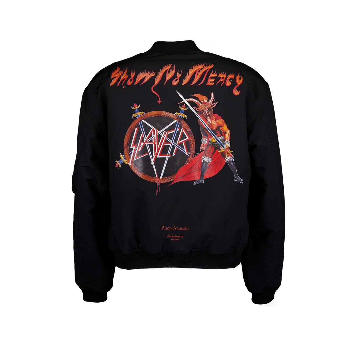 슬레이어 언더마이카 쇼 노 머시 MA-1 블랙(SLAYER Undermycar Show No Mercy Ma-1 Black)