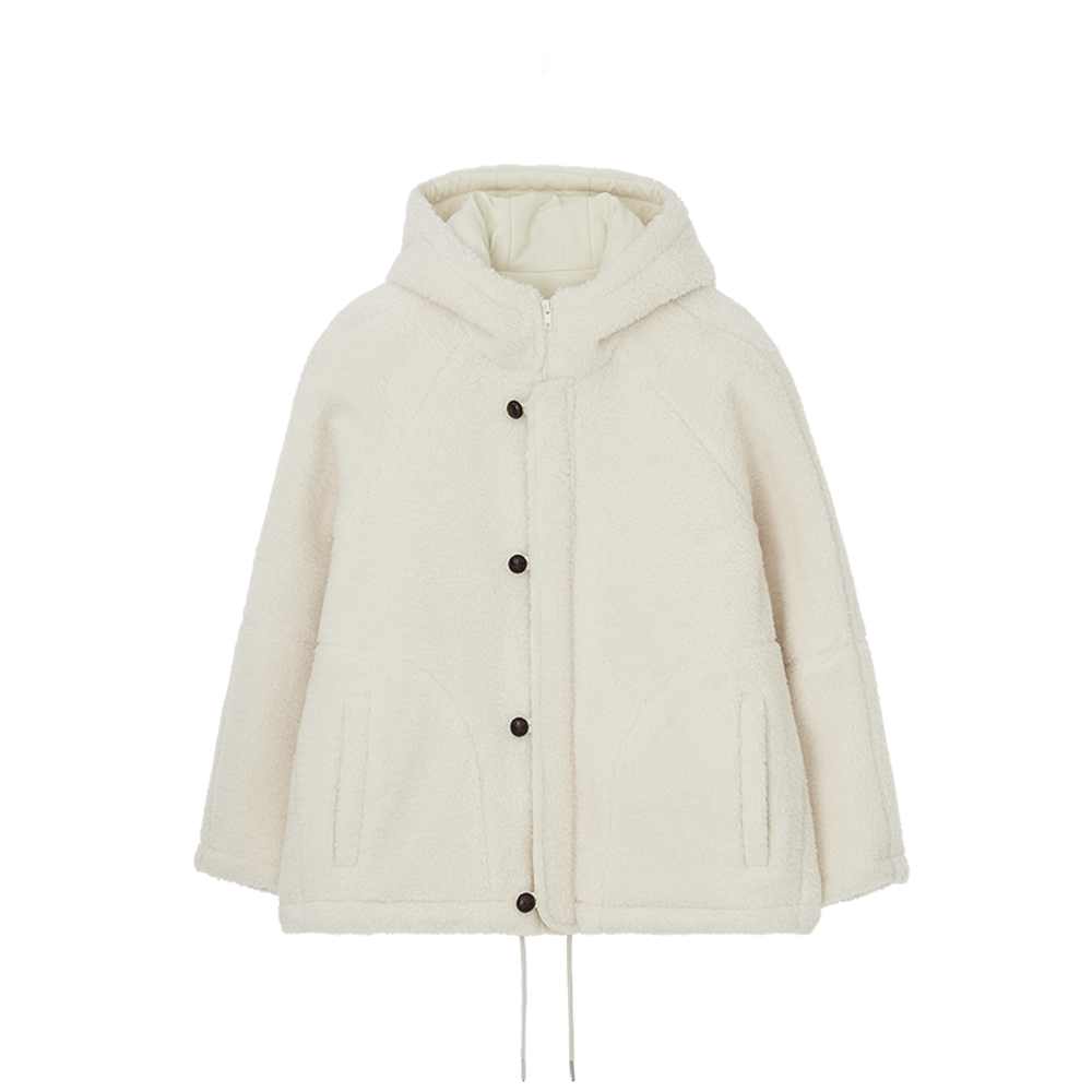 지비에이치 어페럴 셰르파 점퍼 / 크림(GBH APPAREL Sherpa Jumper / Cream) - 1