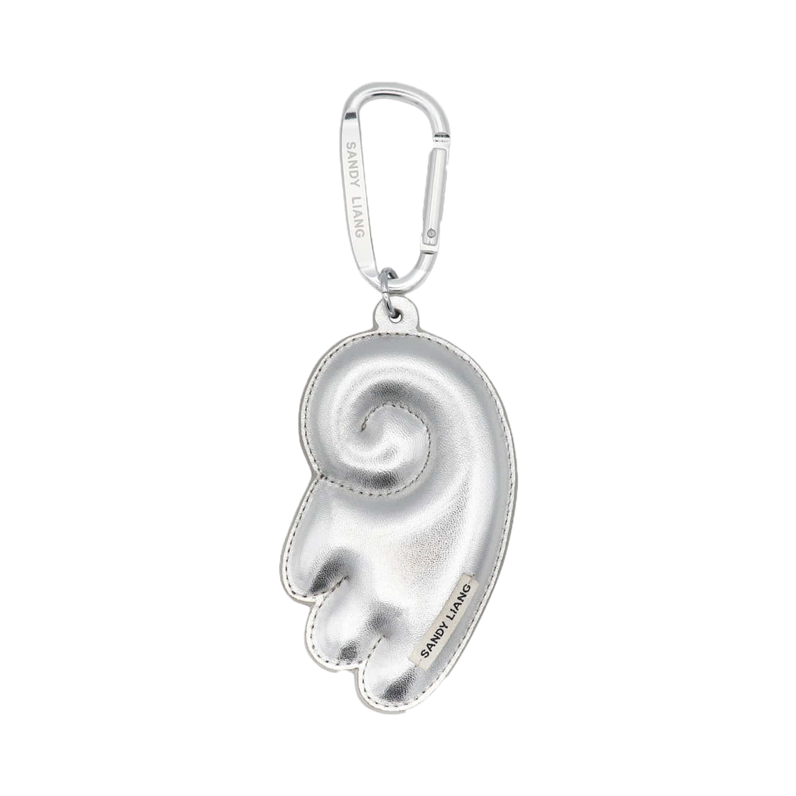 - Sandy Liang Wing Bag Charm Silver