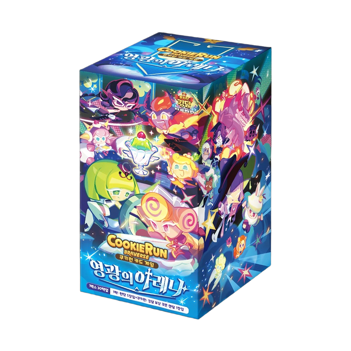 쿠키런 TCG 쿠키런 브레이버스 카드 게임 부스터 팩 영광의 아레나 (30팩/한글판)(Cookie Run TCG Cookie Run Braverse Card Game Booster Pack Glory Arena (Pack of 30/Korean Ver.)) - 1