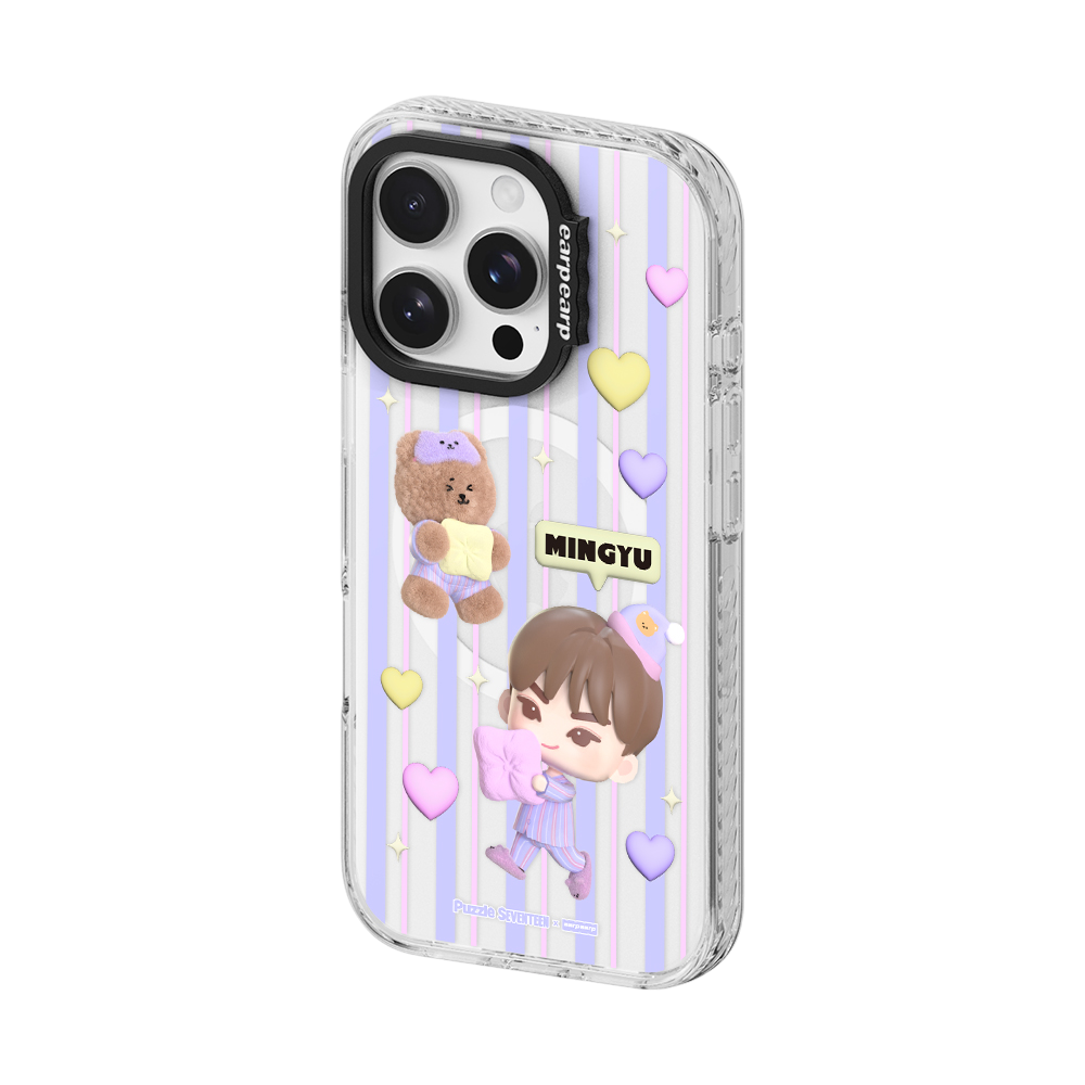 E2512_0187 [Puzzle SEVENTEEN X EARP EARP] Magsafe Wave Label+ Clear (MINGYU)