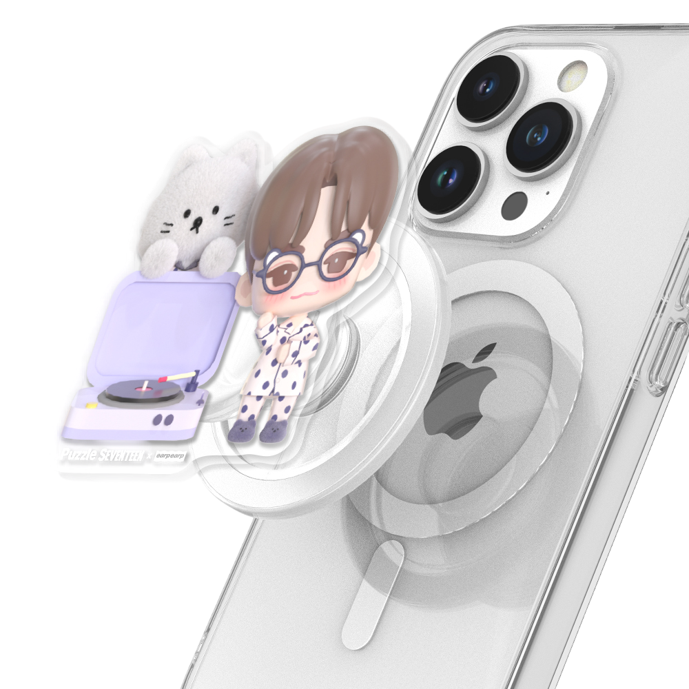E2512_0242 [Puzzle SEVENTEEN X EARP EARP] Magsafe Acrylic Smart Tok (VERNON)