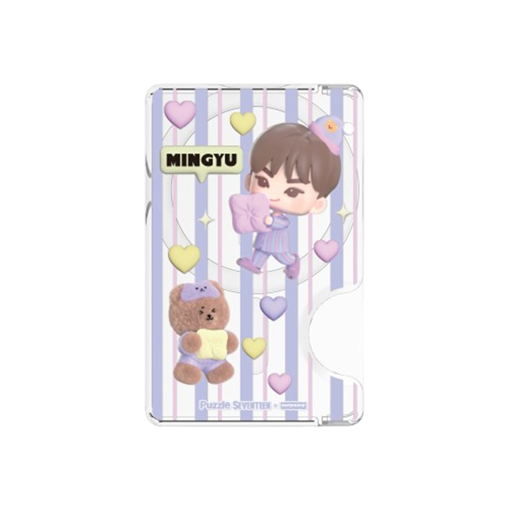 [퍼즐 세븐틴 X 어프어프] 맥세이프 카드지갑 (민규)([Puzzle SEVENTEEN X EARPEARP] MagSafe Card Wallet (MINGYU)) - 2
