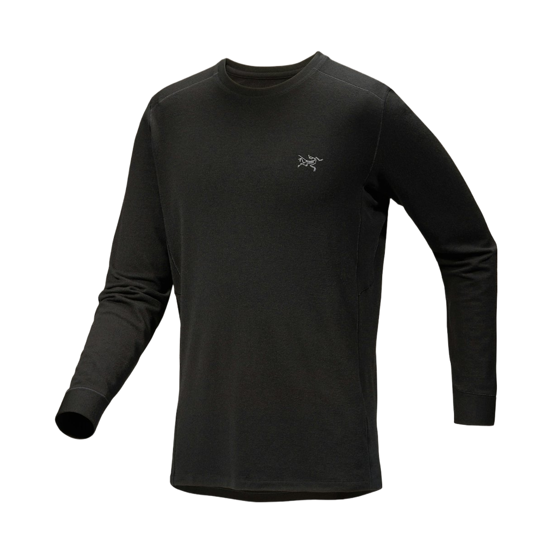 7480 Arc'teryx Rho Merino Wool Crew Neck LS T-Shirt Black