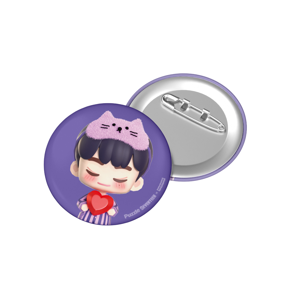 [퍼즐 세븐틴 X 어프어프] 핀 버튼 (승관)([Puzzle SEVENTEEN X EARPEARP] Pin Button (SEUNGKWAN)) - 3