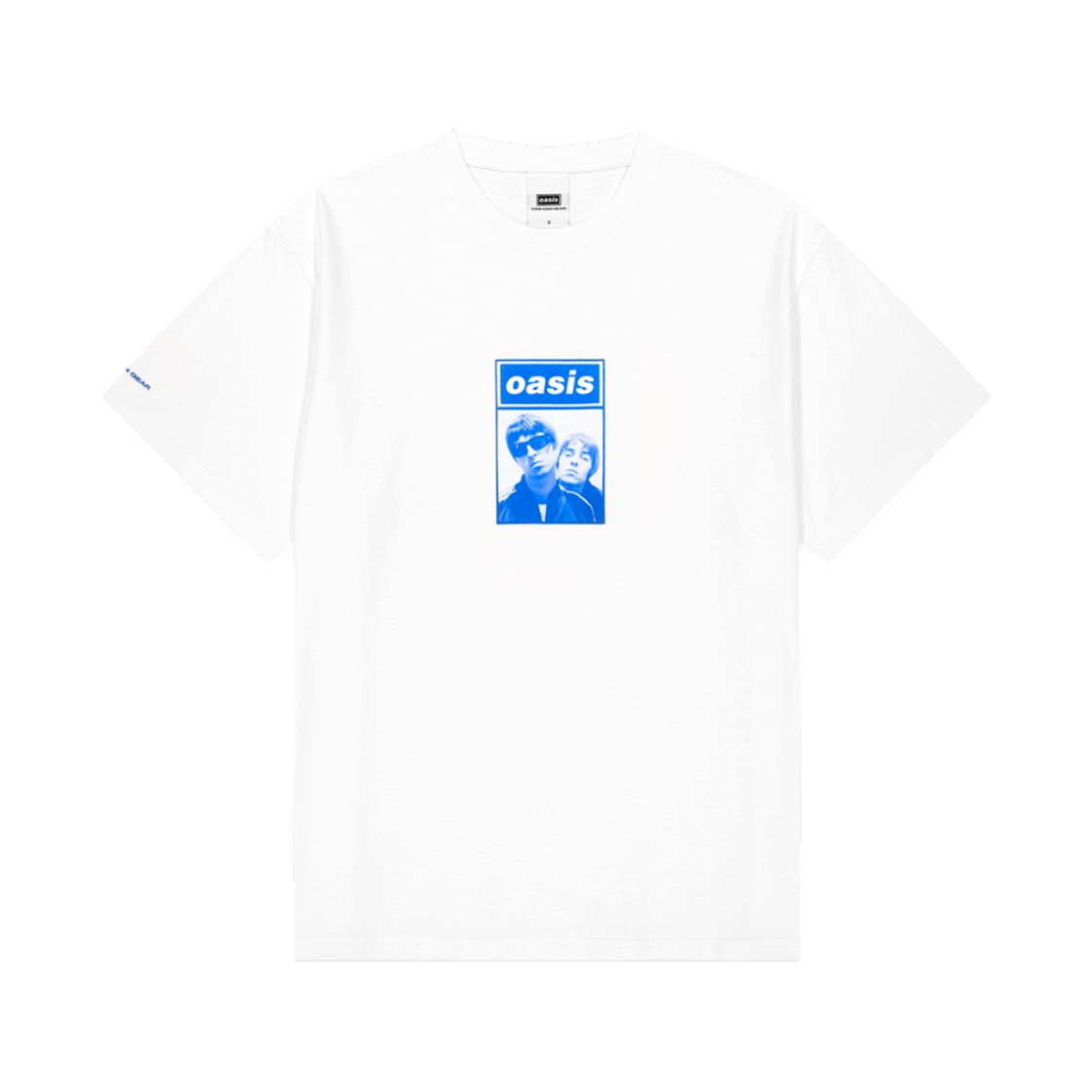 산산기어 X 오아시스 포토 티셔츠 화이트(Sansan Gear x Oasis Photo T-Shirt White) - 1